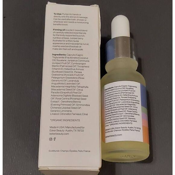 BNIB~Esker Firming Oil~20 ml~Great for Face & Body - Picture 2 of 2